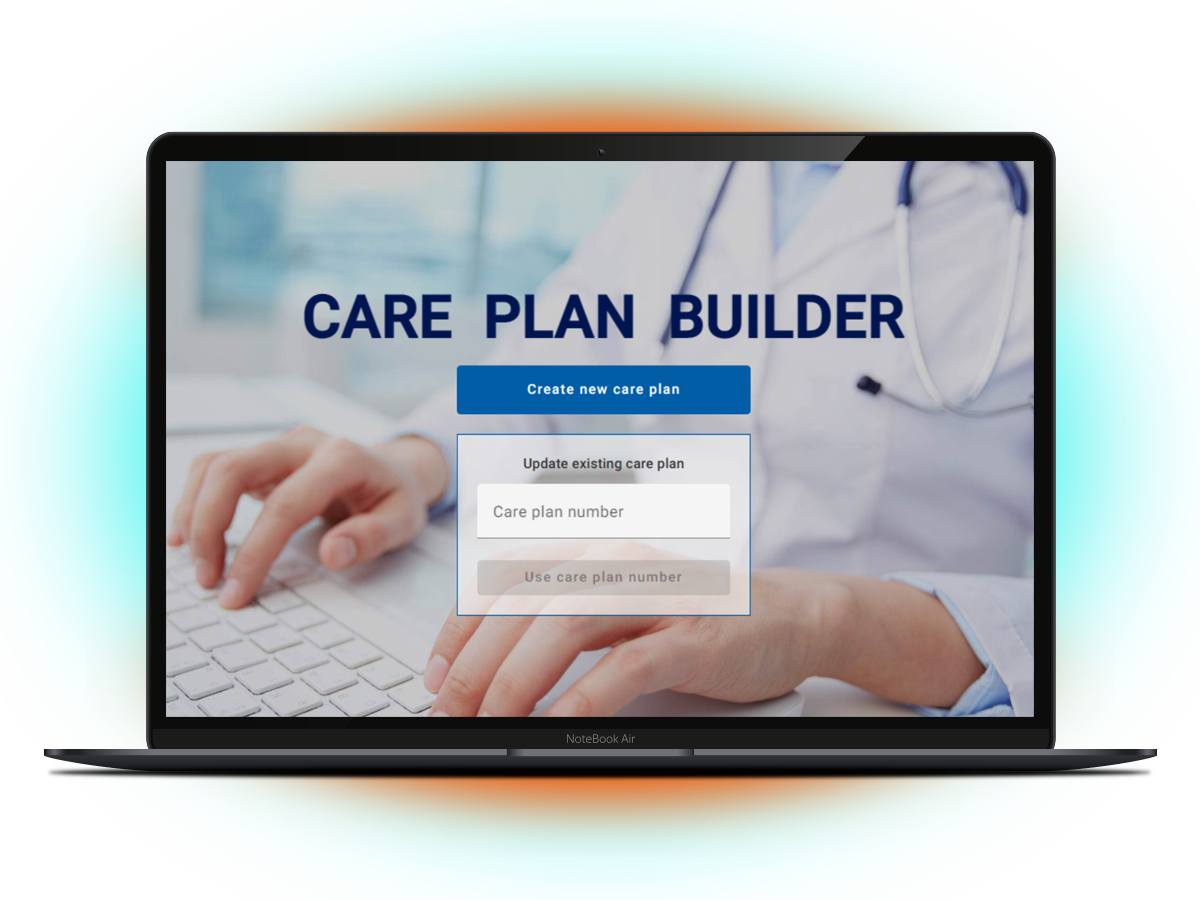 Care Plan Builder Application